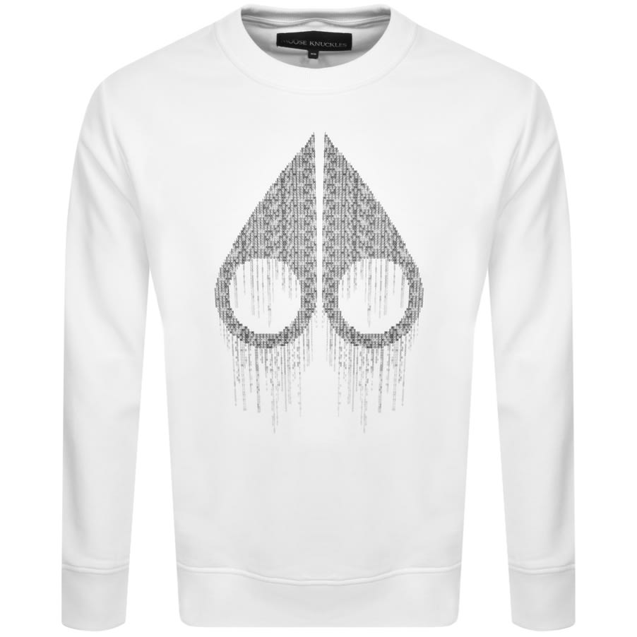Alternative Image for ProductMoose Knuckles Denison Sweatshirt White1